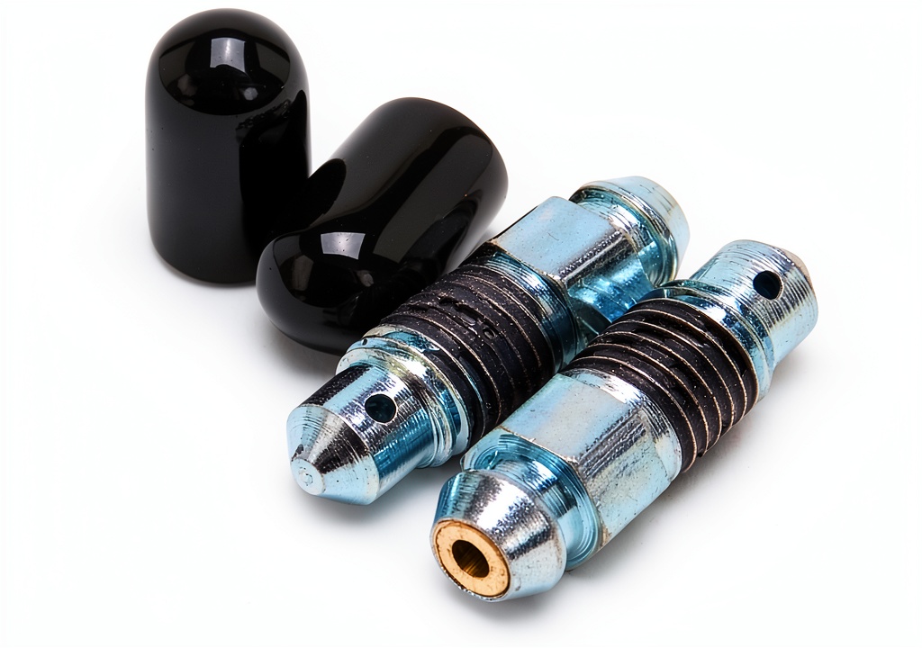 Installing Russell 639530 Hex Head Machine Screw on a brake bleeder bench